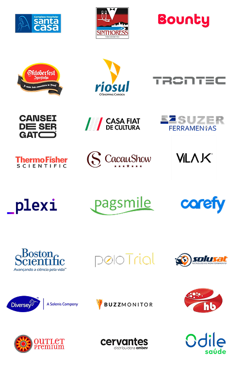 Clientes e marcas que confiam na Cxpress