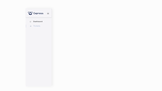 Animação da plataforma Cxpress mostrando os canais E-mail, WhatsApp, Facebook, Instagram, Webchat e Telefone integrados no mesmo painel